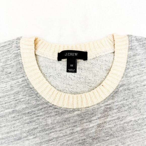 J. Crew Banded Crew Neck Knit Sweater Size XS - Picture 3 of 5